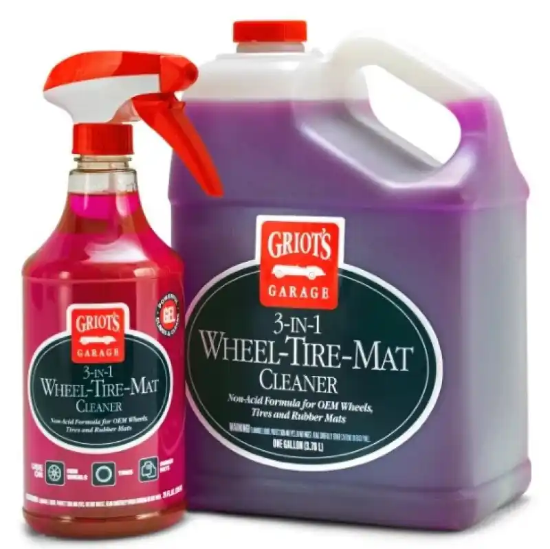 Genuine Griots 3 In 1 Wheel Tire Mat Cleaner- 25 Ounces