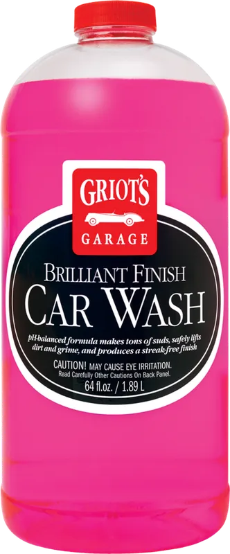Brand New Griots Garage Brilliant Finish Car Wash - 64oz