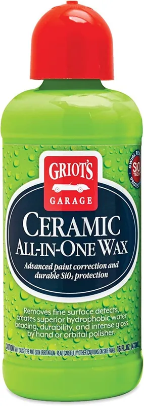 Editor’s Pick Griots Garage Ceramic All-in-One Wax - 16oz