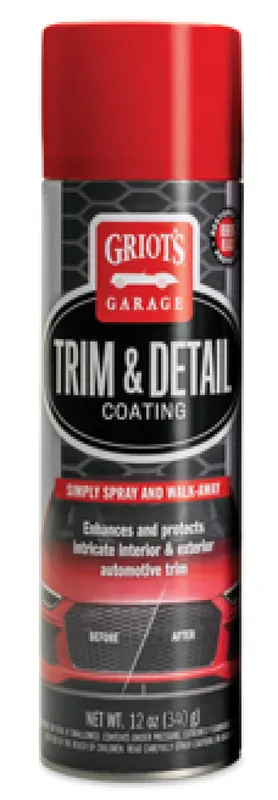 Griots Garage Trim & Detail Aerosol - 12oz Crafted