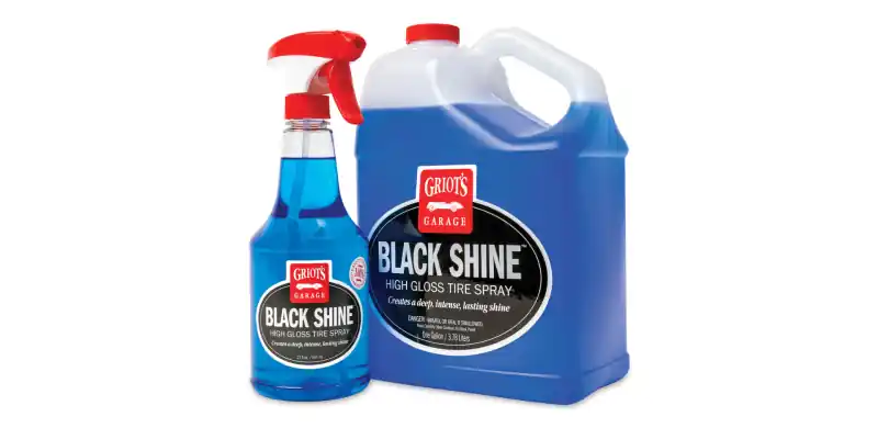Griots Garage Black Shine High Gloss Tire Spray - 1 Gallon New Release