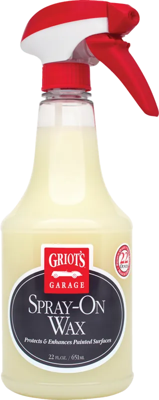 Griots Garage Spray-On Wax - 22oz Trusted Brand