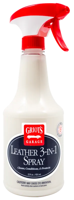 Griots Garage Leather 3-in-1 Spray - 22oz Place Order