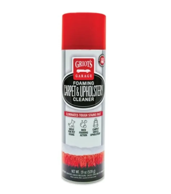 Griots Garage Foaming Carpet Cleaner - 19oz (Aerosol) Same Day Shipping