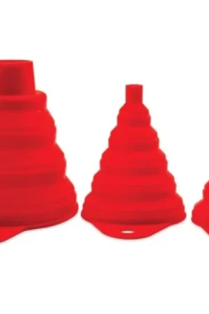 Griots Garage Collapsible Silicone Funnels - Set of 3 Discount