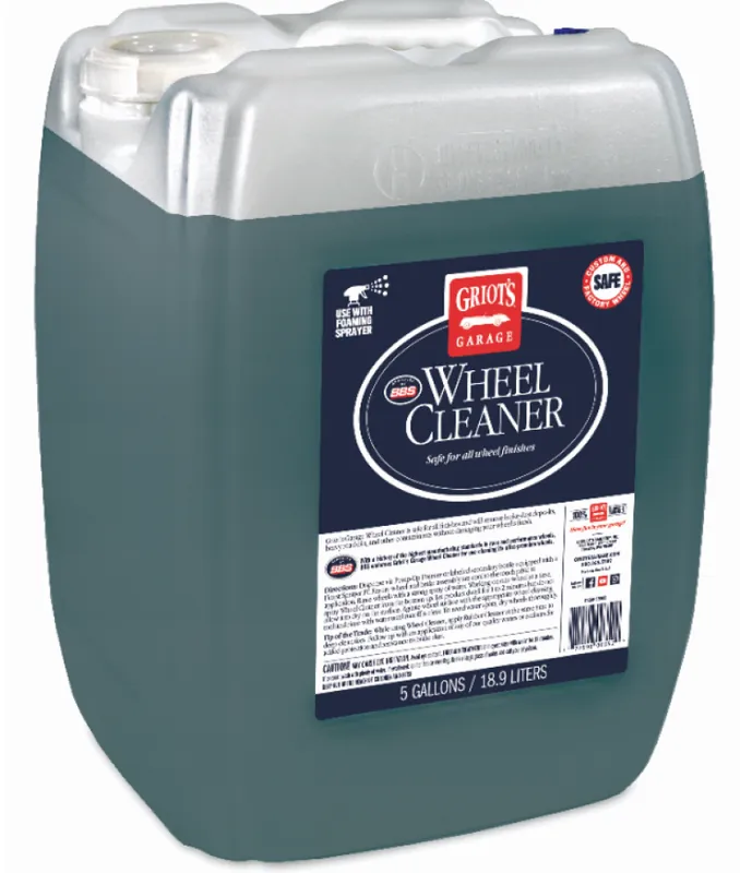 Direct From Factory Griots Garage Wheel Cleaner 5 Gallons (Minimum Order Qty of 2 - No Drop Ship)