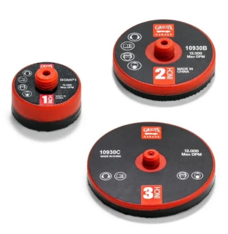 Free Delivery Griots Garage BOSS Micro 2in Backing Plate