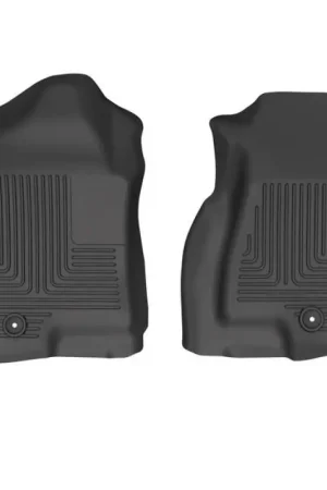 Clearance Husky Liners 02-06 Cadillac Escalade WeatherBeater Front Floor Liners (Black)
