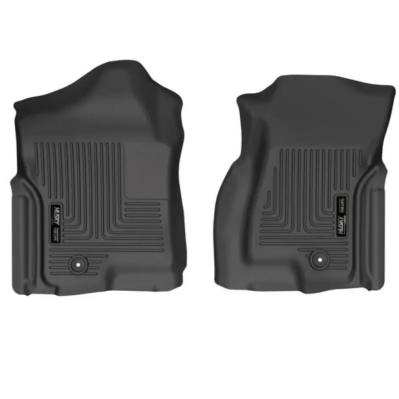 Clearance Husky Liners 02-06 Cadillac Escalade WeatherBeater Front Floor Liners (Black)