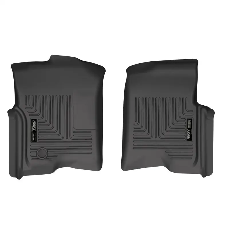 Husky Liners 04-08 Ford f-150 SuperCrew Cab WeatherBeater Front Floor Liner (Black) Free Returns