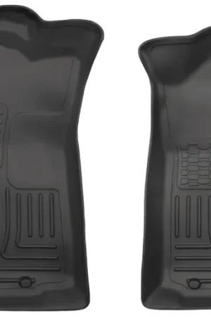 Must Have Husky Liners 05-15 Toyota Tacoma Crew/Extended/Standard Cab WeatherBeater Front Black Floor Liners