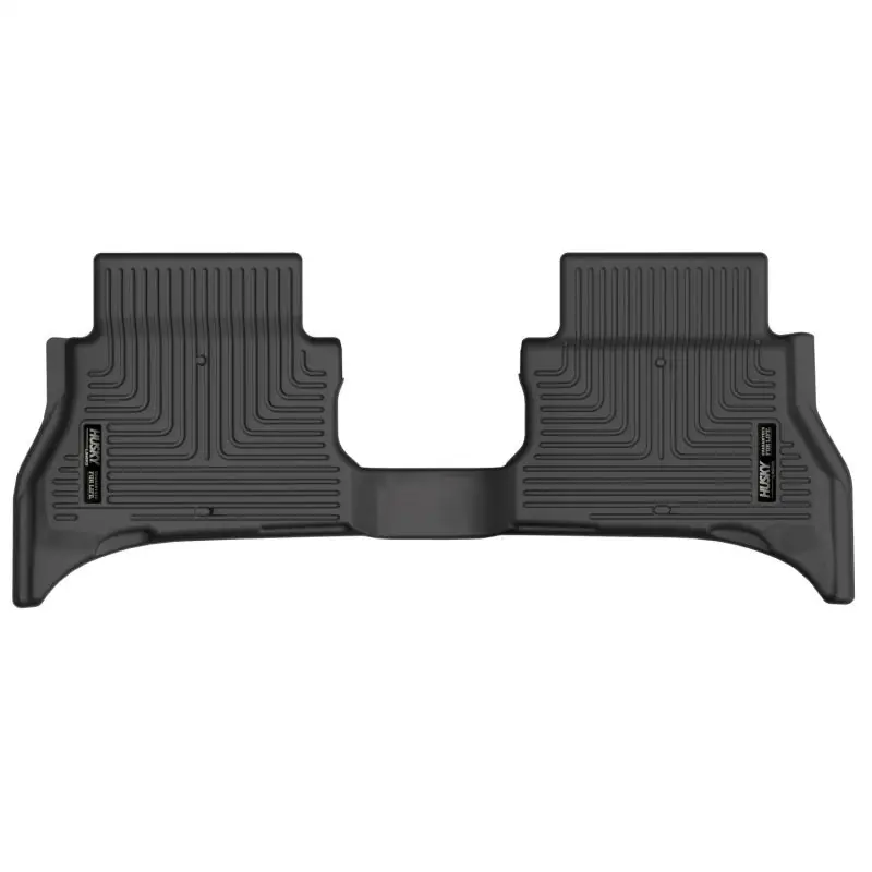 Husky Liners 21-24 Jeep Wrangler UL Rubicon 4xe Hybrid WeatherBeater 2nd Seat Floor Liner - Black Trusted Brand