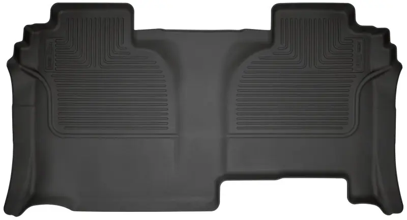 Reduced Price Husky Liners 20-24 Chevrolet Silverado 2500/3500HD DC WeatherBeater 2nd Seat Black Floor Liners