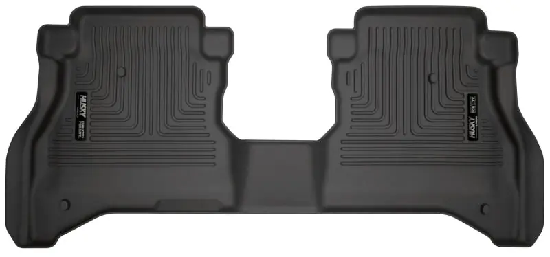 Limited Edition Husky Liners 20-21 Jeep Gladiator Crew Cab WeatherBeater 2nd Seat Black Floor Liners