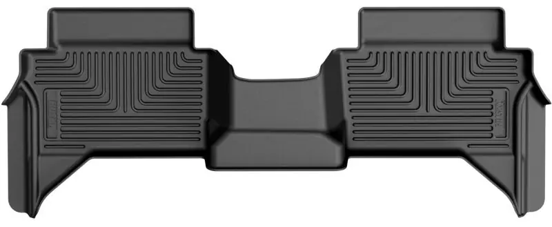 In Demand Husky Liners 2024 Toyota Tacoma Double Cab WeatherBeater 2nd Row Black Floor Liners