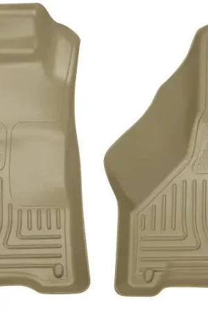 Reduced Price Husky Liners 09-10 Dodge Ram 1500/2500/3500 WeatherBeater Front Row Tan Floor Liners