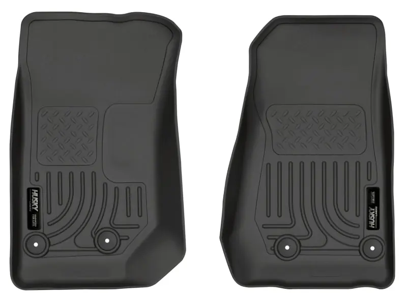 Husky Liners 14 Jeep Wrangler 2/4 Door Weatherbeater Black Front Floor Liners Instant Buy
