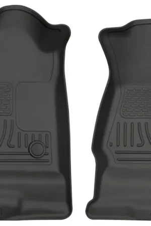 Premium Husky Liners 14 Chevrolet Silverado 1500/GMC Sierra 1500 WeatherBeater Black Front Floor Liners