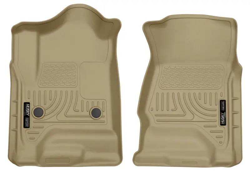 Husky Liners 14 Chevrolet Silverado 1500/GMC Sierra 1500 WeatherBeater Tan Front Floor Liners Save Now