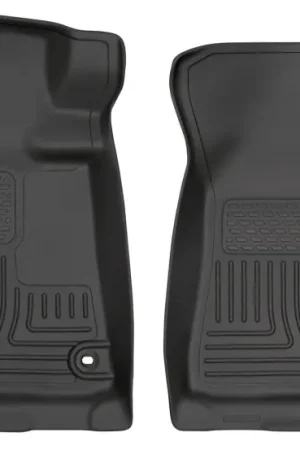Last Chance Husky Liners 12-13 Toyota Tundra Weatherbeater Black Front Floor Liners