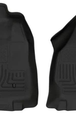 Husky Liners 2012.5 Ford SuperDuty/F-250/F-350 Regular Cab WeatherBeater Black Floor Liners Special Offer