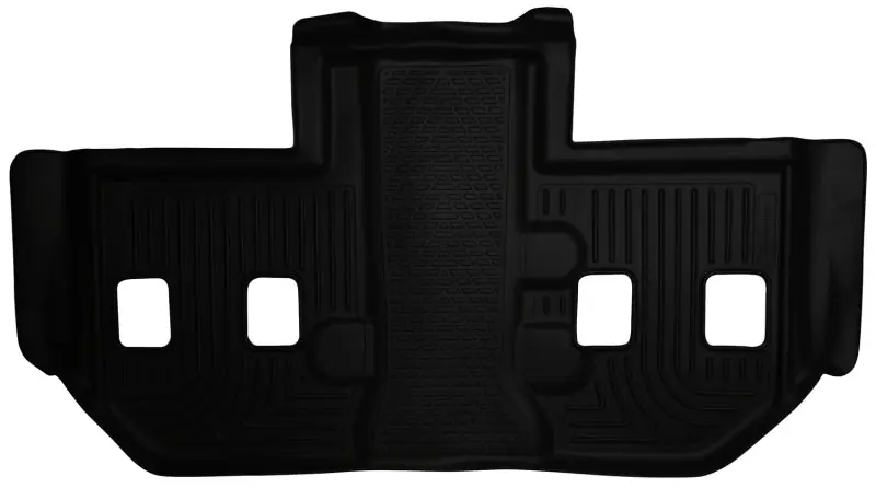 Limited Edition Husky Liners 07-13 GM Escalade/Suburban/Yukon WeatherBeater Black 3rd Seat Floor Liners