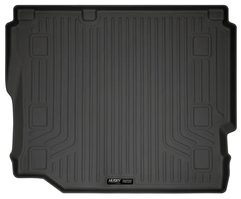 Authentic Husky Liners 19-24 Jeep Wrangler JLU WeatherBeater Black Rear Cargo Liner