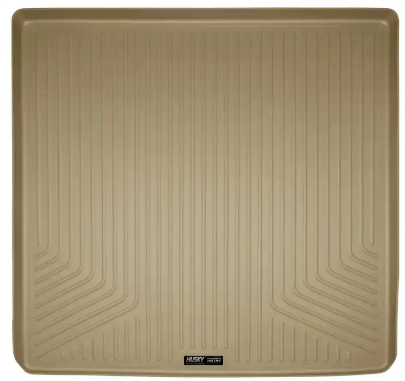 Husky Liners 2015 Chev/GM Suburban/Tahoe/Yukon/Yukon XL WeatherBeater Tan Rear Cargo Liner Fan Favorite