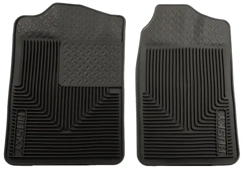 Husky Liners 88-98 Chevy/GMC C/K Series Truck/73-93 Dodge Ram Heavy Duty Black Front Floor Mats Holiday Sale