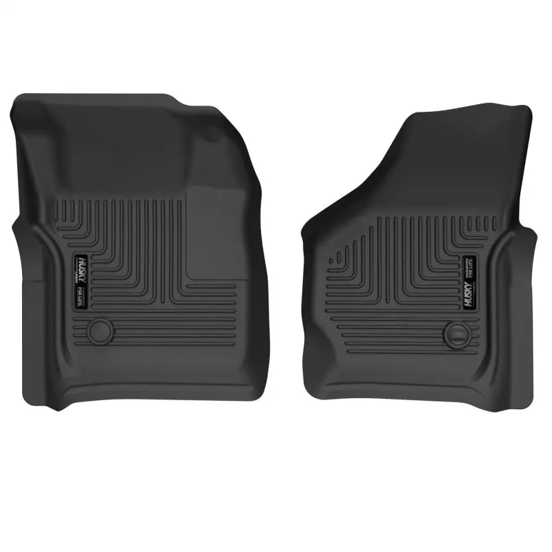 Reduced Price Husky Liners 99-07 Ford F-250 Super Duty Crew Cab X-act Contour Front Floor Liners (Black)