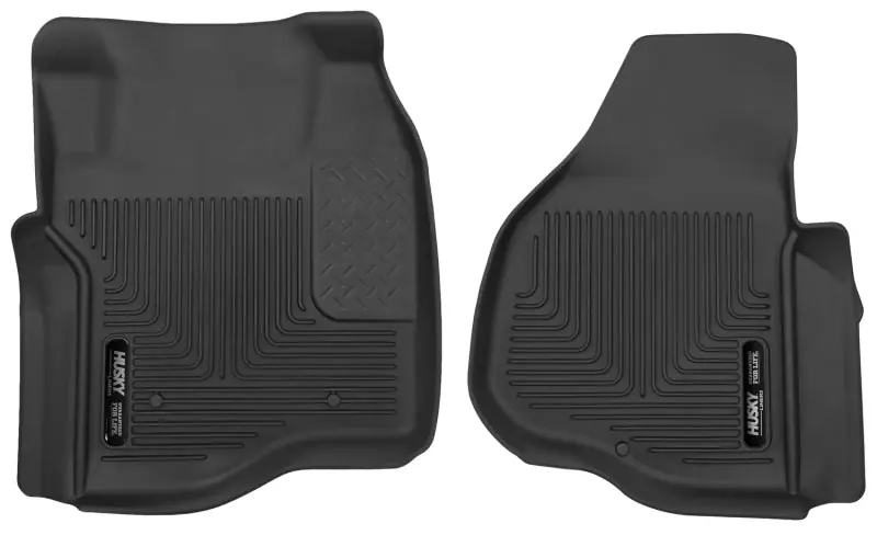 Husky Liners 11-12 Ford F250/F350/F450 Series Reg/Super/Crew Cab X-Act Contour Black Floor Liners Express Delivery