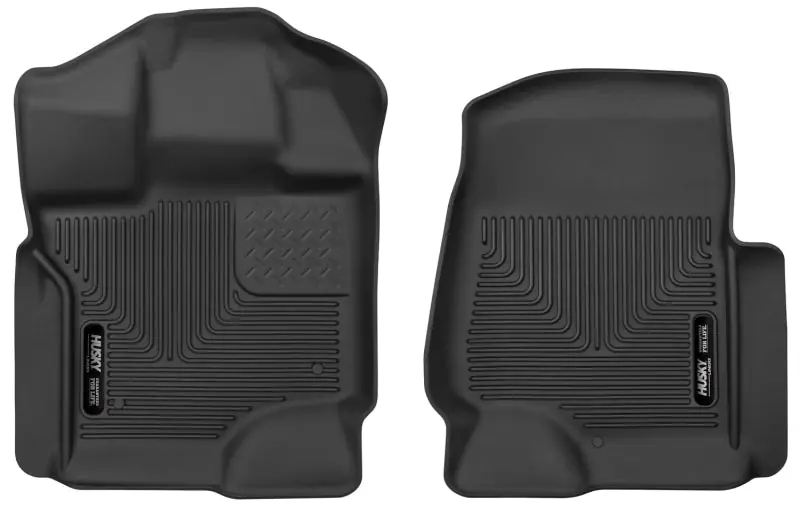 Husky Liners 15-23 Ford F-150 S.Crew/S.Cab X-Act Contour Black Front Seat Floor Liners Trusted Brand