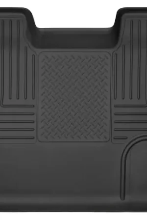 Buy Today Husky Liners 09-14 Ford F-150 SuperCrew Cab X-Act Contour Second Row Seat Floor Liner - Black