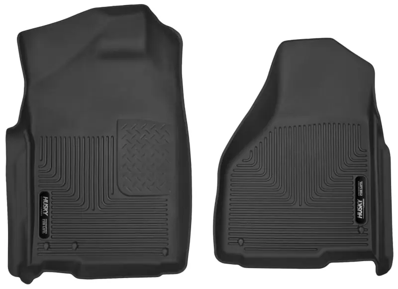 Sale Husky Liners 09-14 Dodge Ram/Ram Quad Cab X-Act Contour Black Front Floor Liners
