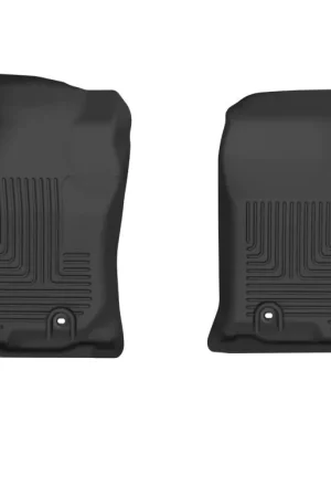 Buy Direct Husky Liners 14-21 Lexus GX460 / 13-21 Toyota 4Runner X-Act Contour Black Front Floor Liners