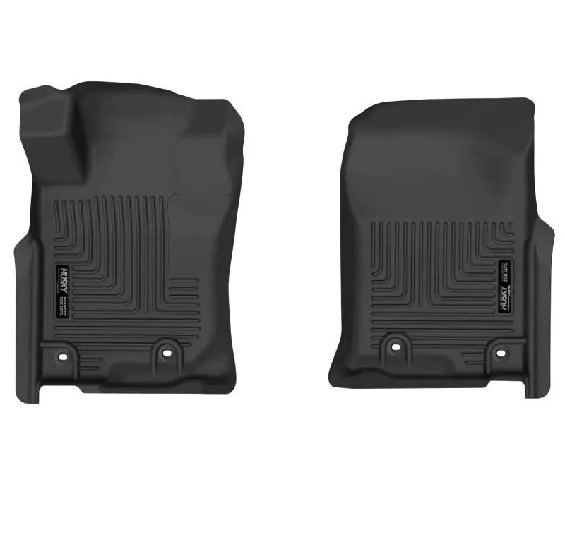 Buy Direct Husky Liners 14-21 Lexus GX460 / 13-21 Toyota 4Runner X-Act Contour Black Front Floor Liners