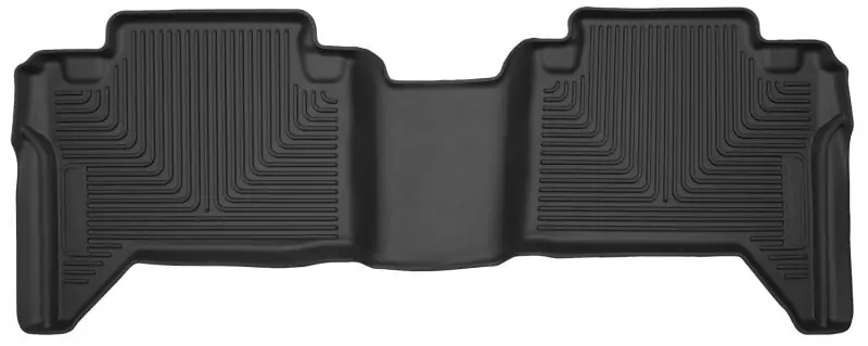 Authentic Husky Liners 05-14 Toyota Tacoma Crew Cab Pickup X-Act Contour Black 2nd Seat Floor Liner