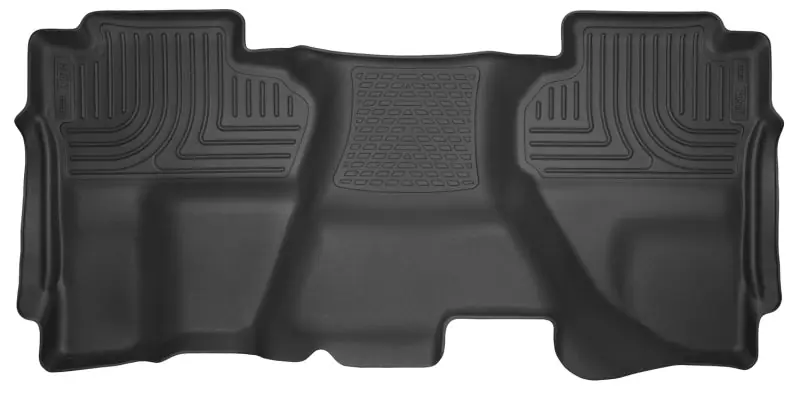 Best Choice Husky Liners 14-15 Chevy Silverado Double Cab X-Act Contour Black 2nd Row Floor Liners