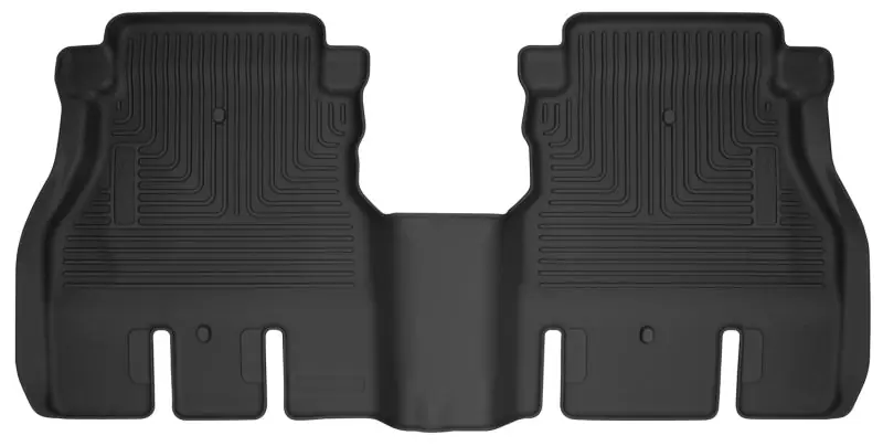 Final Sale Husky Liners 19-24 JLU Jeep Wrangler 4 Door X-Act Contour Black Floor Liners (2nd Seat)