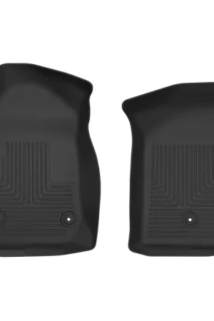 Husky Liners 19-21 GM Silverado/Sierra 1500/2500HD/3500HD X-Act Contour Front Floor Liners Money Back Guarantee