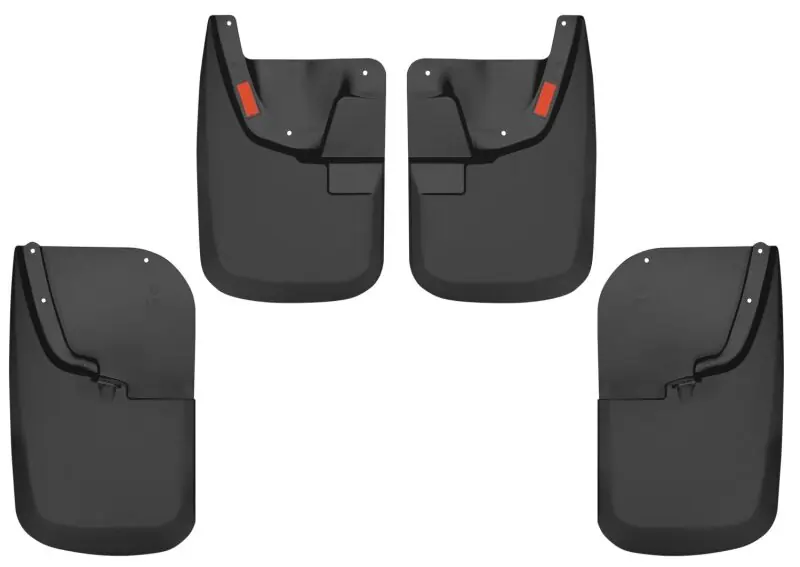 Husky Liners 11-16 Ford F-250 Super Duty/F-350 Super Duty Front and Rear Mud Guards - Black Grab Now