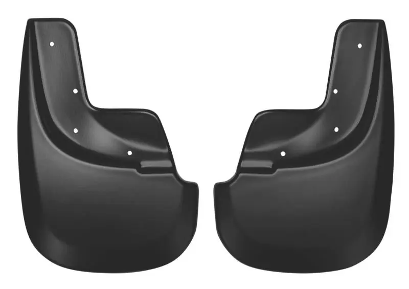 Genuine Husky Liners 04-12 Chevrolet Colorado/GMC Canyon Custom-Molded Front Mud Guards (w/Large Flares)