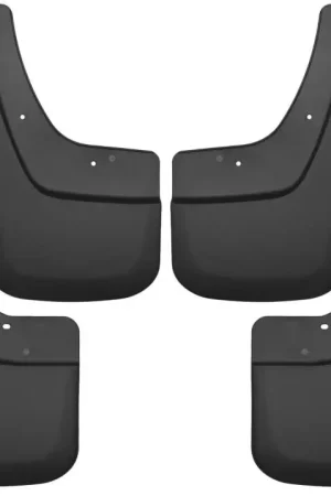 Secure Checkout Husky Liners 14-17 GMC Sierra 1500 / 15-16 Sierra 2500 HD Front and Rear Mud Guards - Black