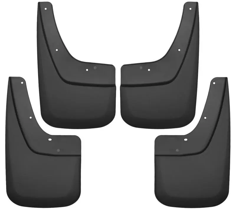 Secure Checkout Husky Liners 14-17 GMC Sierra 1500 / 15-16 Sierra 2500 HD Front and Rear Mud Guards - Black
