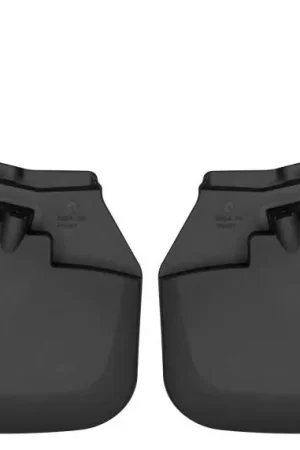 Mega Sale Husky Liners 16-22 Toyota Tacoma w/ OE Fender Flares Custom Molded Front Mud Guards - Black