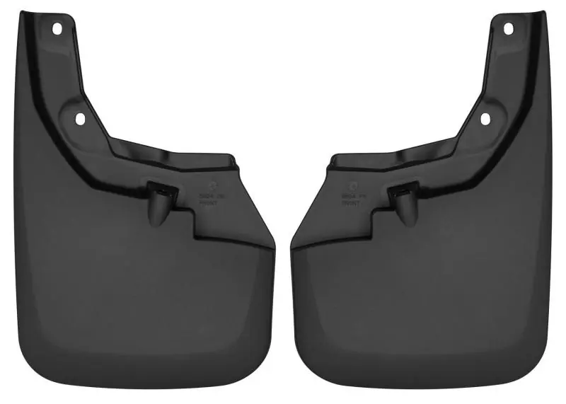 Mega Sale Husky Liners 16-22 Toyota Tacoma w/ OE Fender Flares Custom Molded Front Mud Guards - Black