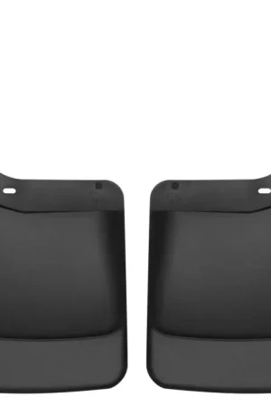 Bargain Husky Liners 04-12 Ford F-150/06 Lincoln Mark LT Custom-Molded Rear Mud Guards (w/Flares/Run. Board)
