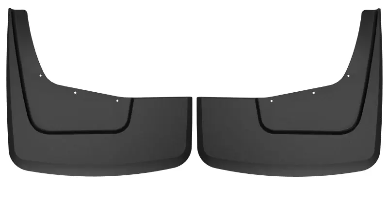 Luxury Husky Liners 20-23 Chevrolet Silverado 3500 HD Dually Rear Mud Guards - Black