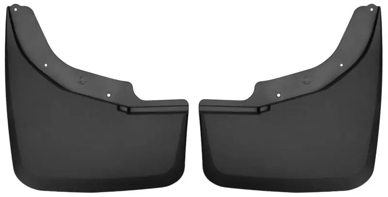 Husky Liners 15 Chevrolet Silverado 3500 HD Black Dually Rear Mud Guards Best Choice