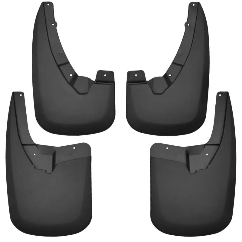 Husky Liners 09-17 Dodge Ram 1500 w/o Fender Flares Front and Rear Mud Guards - Black Next Day Delivery